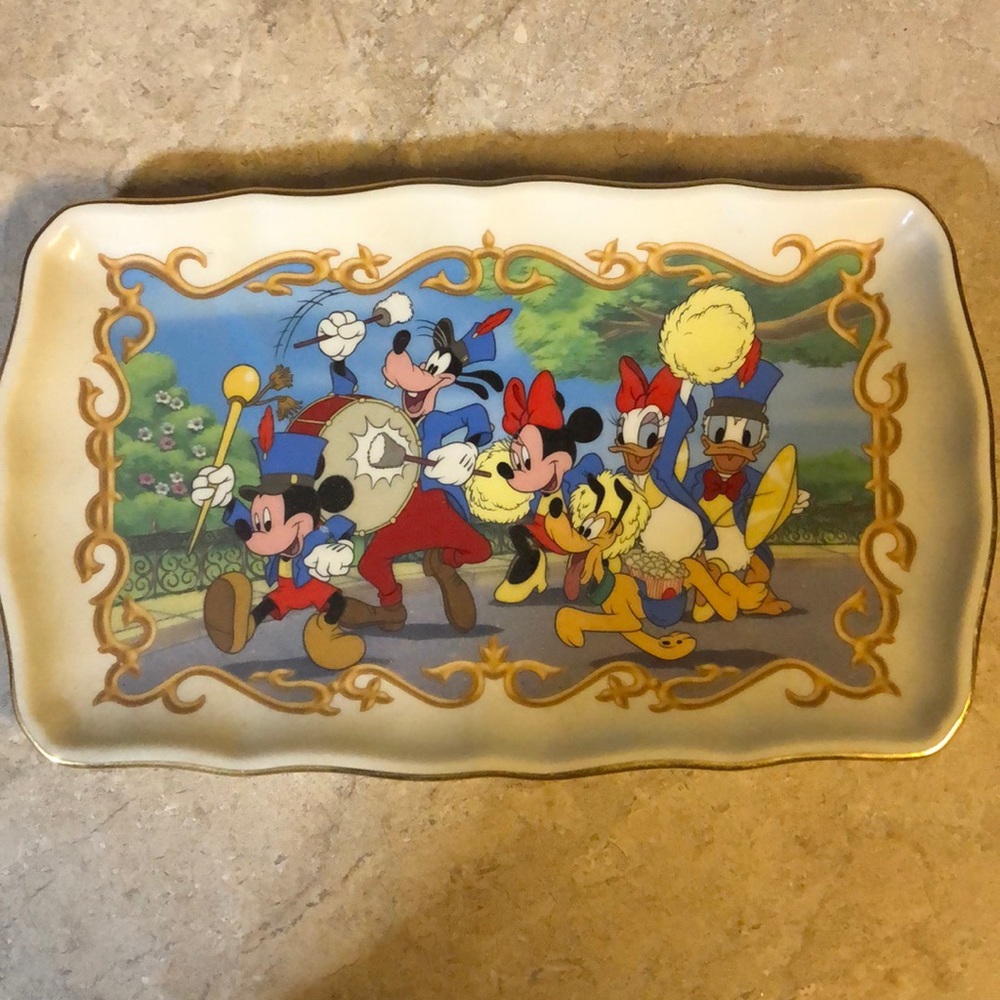 Lenox Disney Marching Band Candy Dish